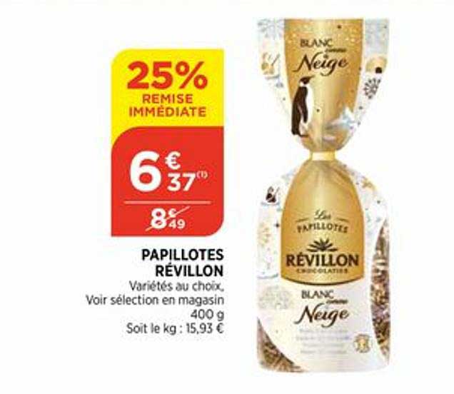 Papillotes Révillon 25% Remise Immédiate