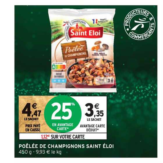 Poêlée De Champignons Saint éloi