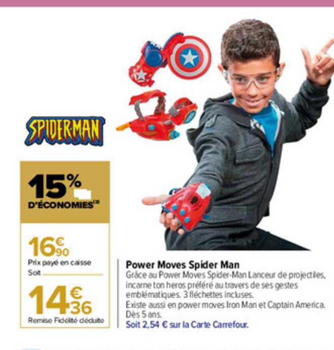 power moves spider man