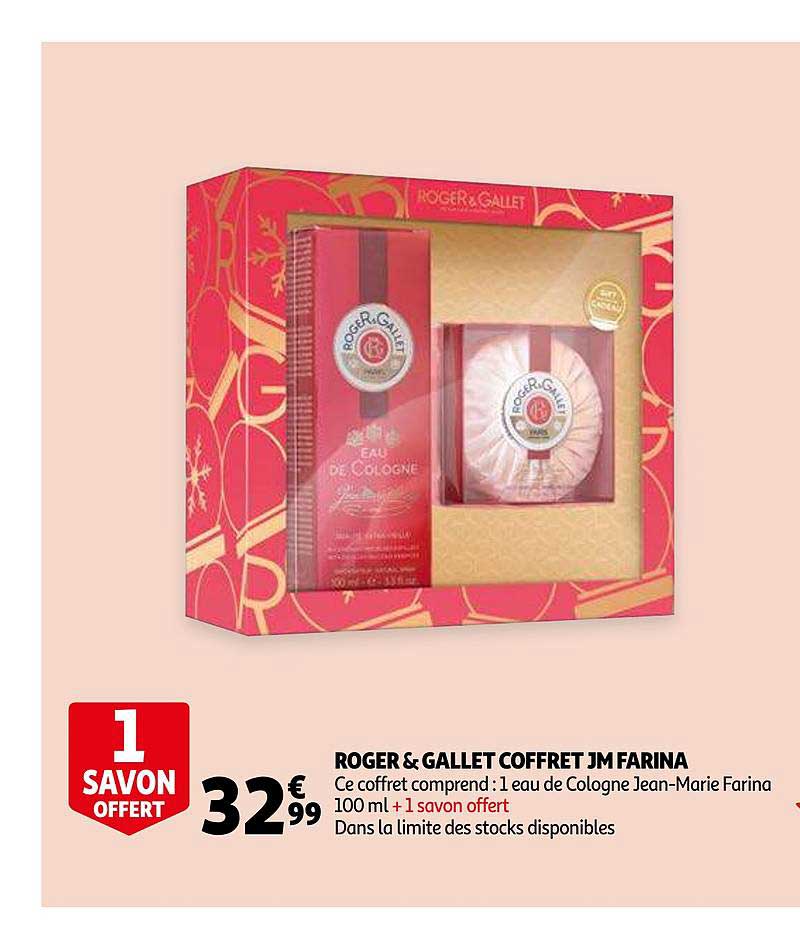 roger & gallet coffret jm farina