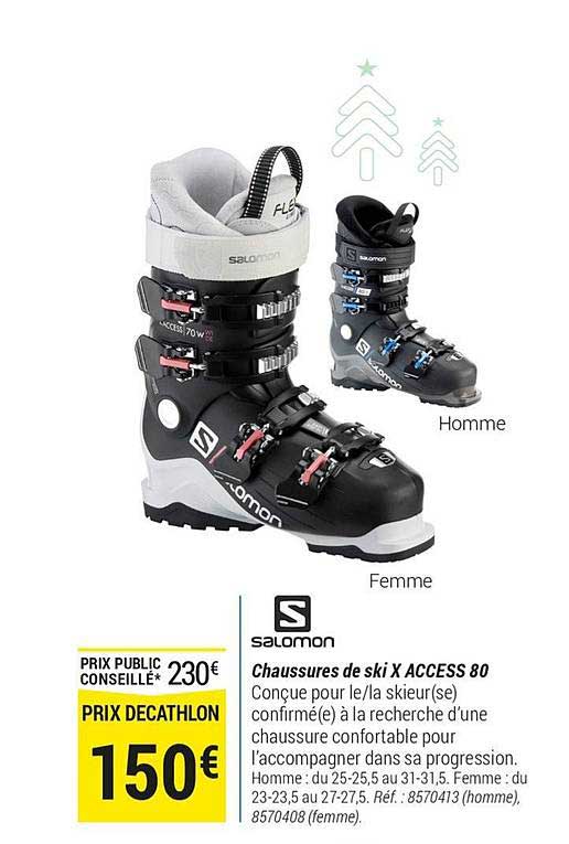 salomon chaussures de ski x access 800