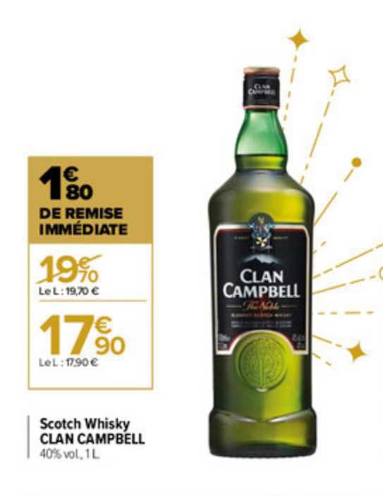 scotch whisky clan campbell