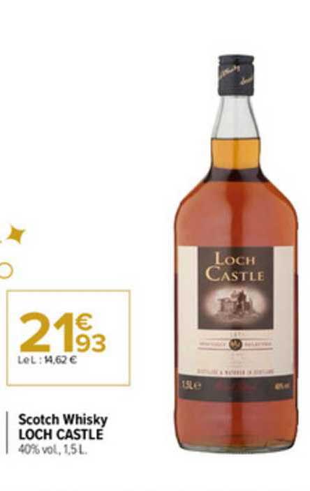 scotch whisky loch castle