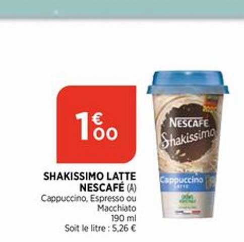 Shakissimo Latte Nescafé