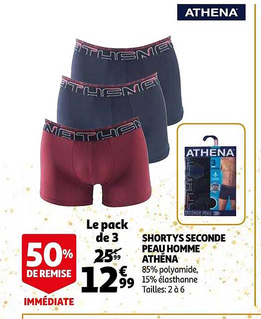 shortys seconde peau homme athéna