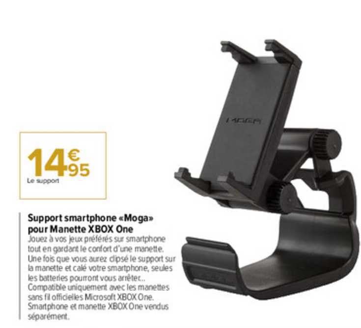 support smartphone «moga» pour manette xbox one