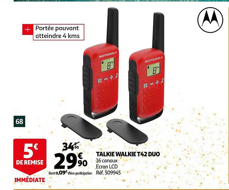 talkie walkie t42 duo