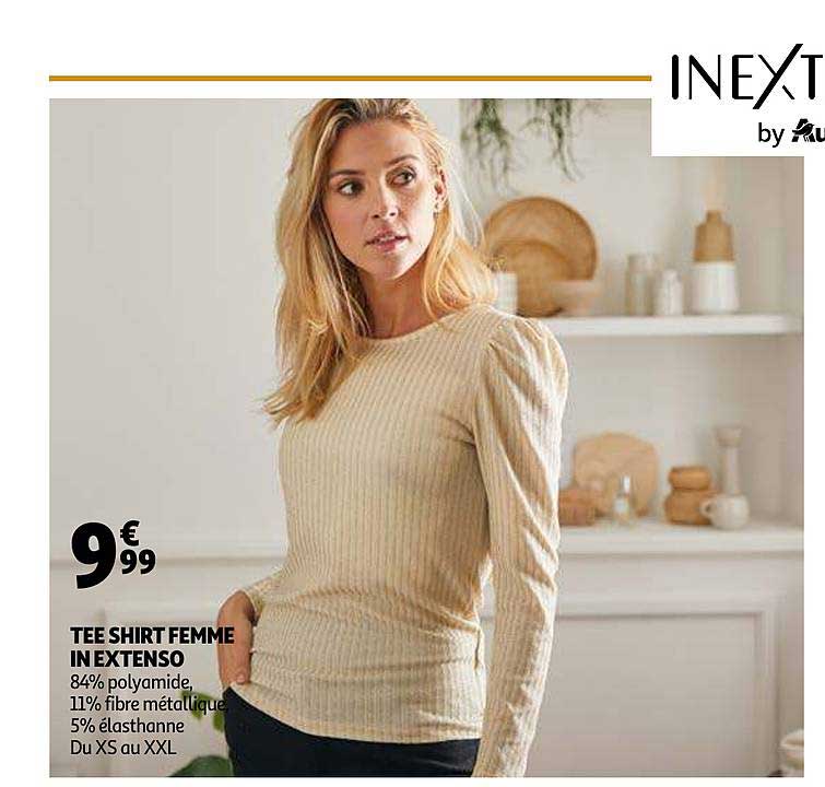 tee shirt femme in extenso