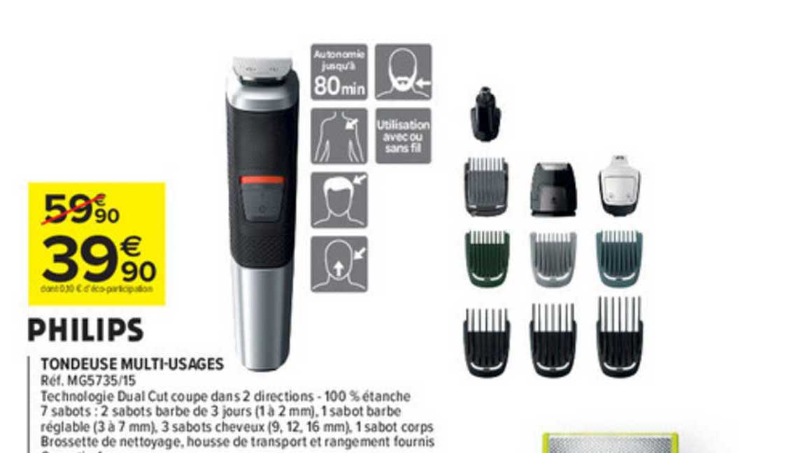 tondeuse multi-usages philips