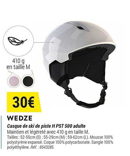 wedze casque de ski de piste h pst 500 adulte