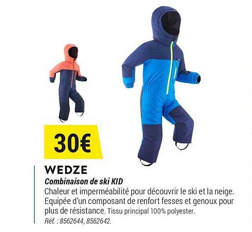 wedze combinaison de ski kid