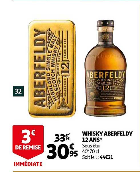 whisky aberfeldy 12 ans