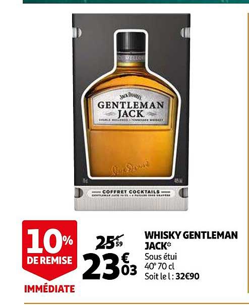 whisky gentleman jack