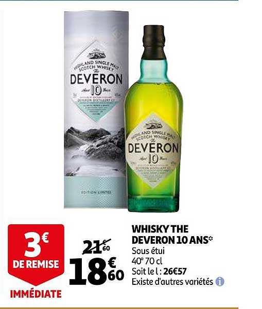 whisky the deveron 10 ans