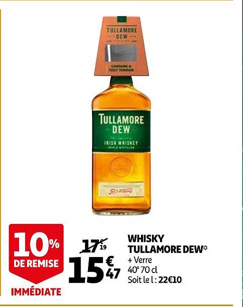 Whisky Tullamore Dew