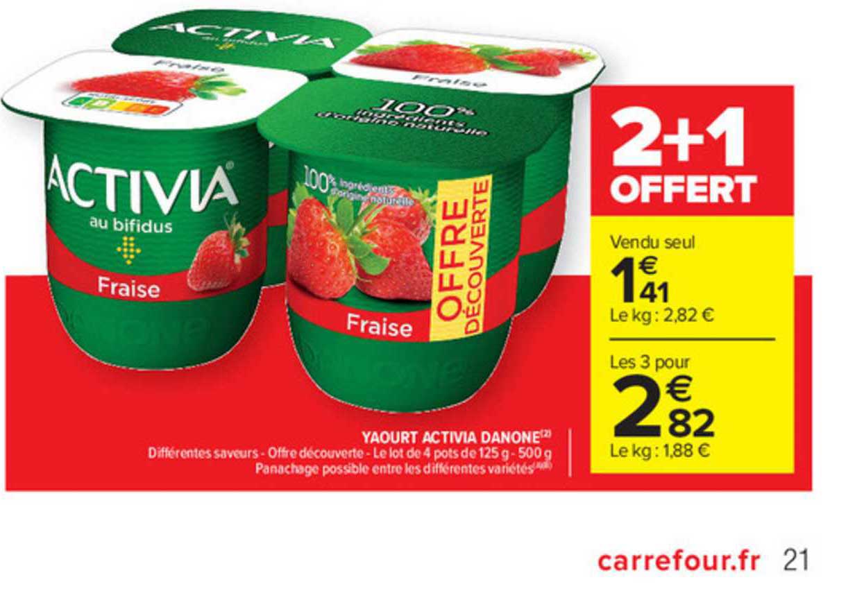 Yaourt Activia Danone