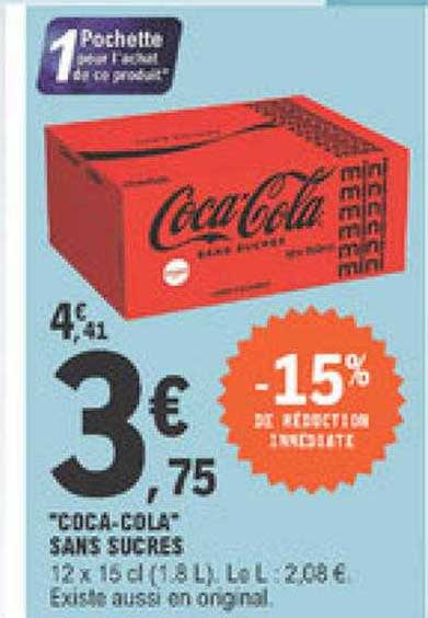 "coca-cola" Sans Sucres