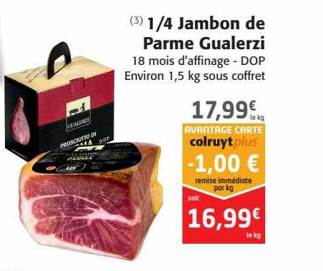 1-4 jambon de parme gualerzi