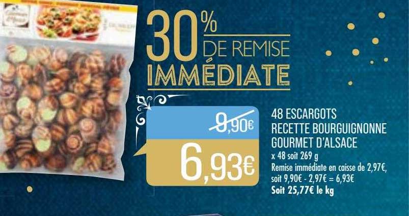 48 escargots recette bourguignonne gourmet d'alsace