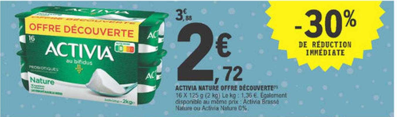 Activia Nature Offre Découverte