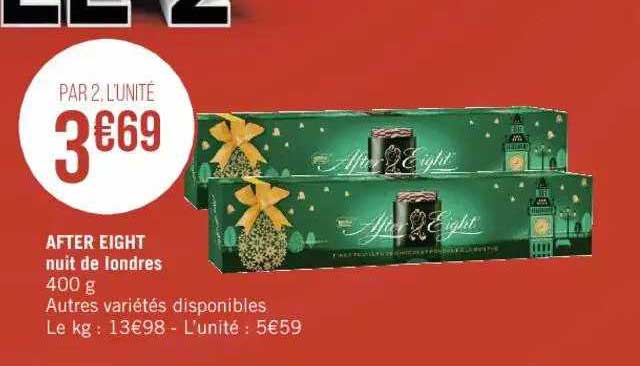 after eight nuit de londres