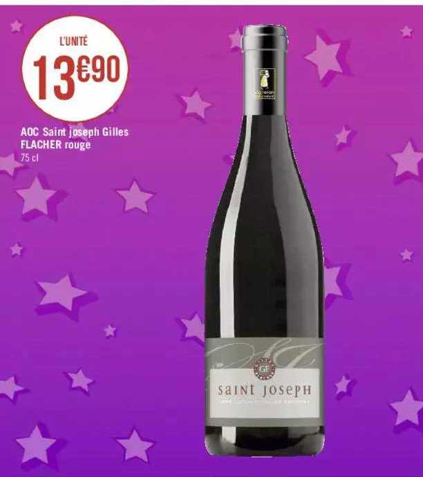 aoc saint joseph gilles flacher rouge