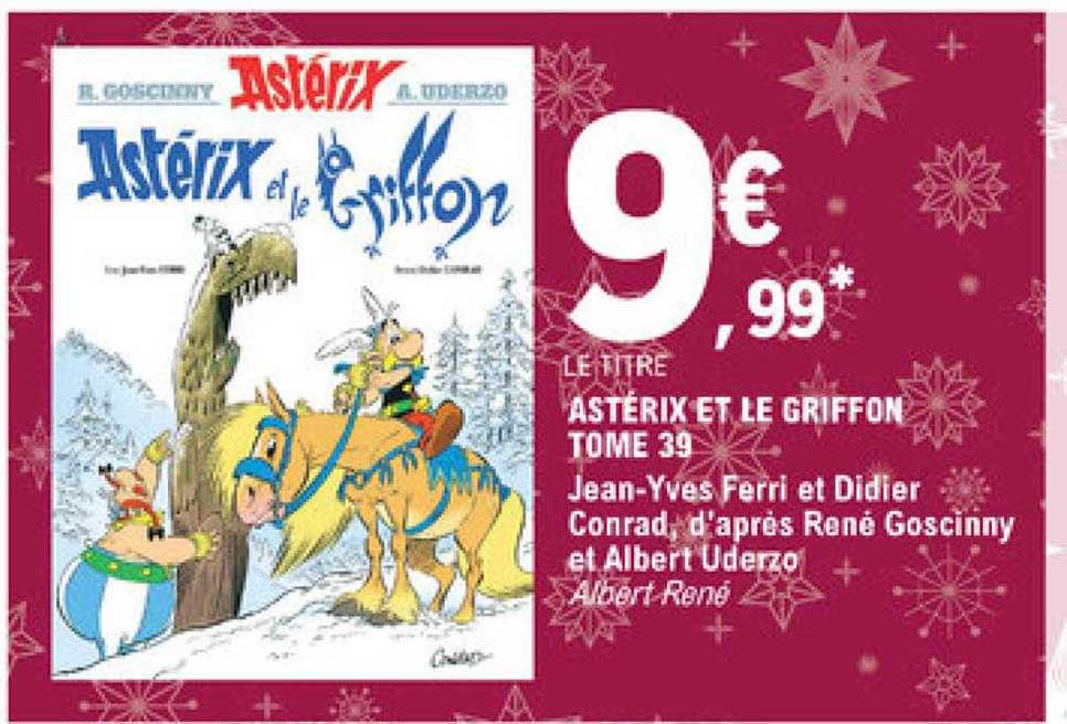 astérix et le griffon tome 39