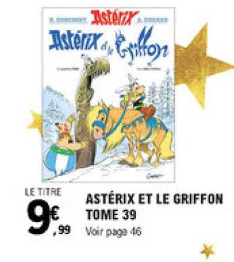astérix et le griffon tome 39