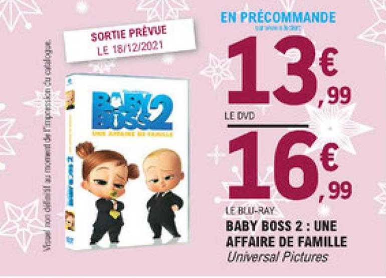 baby boss 2 : une affaire de famille