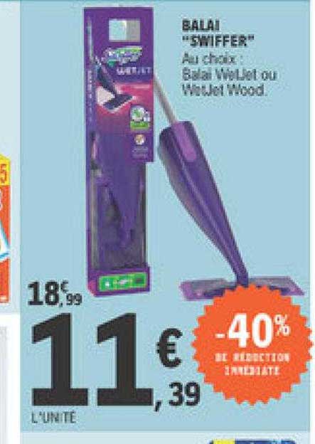 Balai "swiffer"
