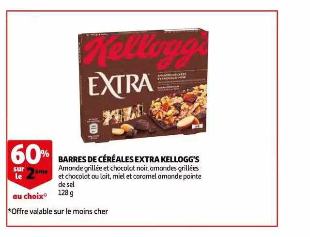 Barres De Céréales Extra Kellogg's
