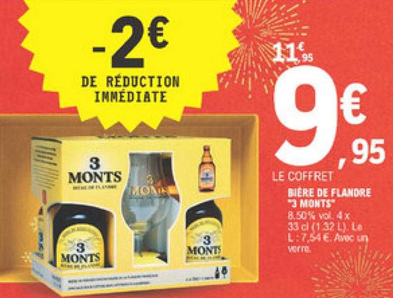 bière de flandre "3 monts"