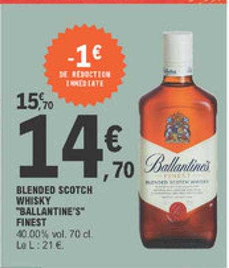 Blended Scotch Whisky "ballantine's"