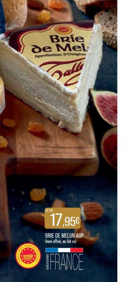 brie de melun aop