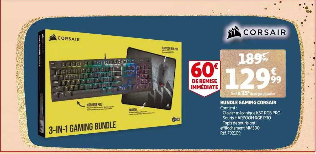 bundle gaming corsair