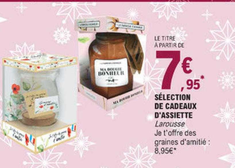 Cadeaux D'assiette