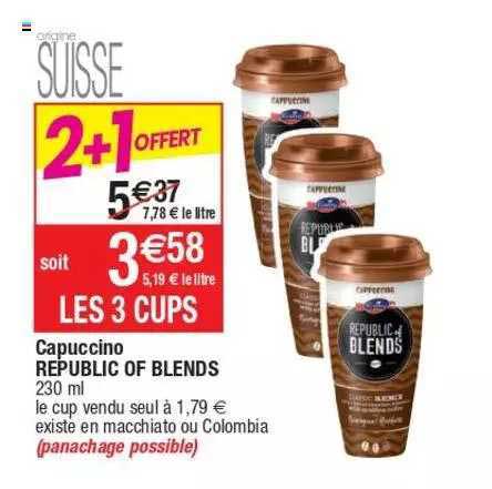 capuccino republic of blends