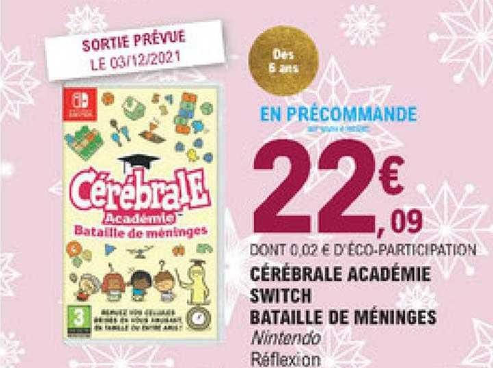 cérébrale académie switch bataille de méninges