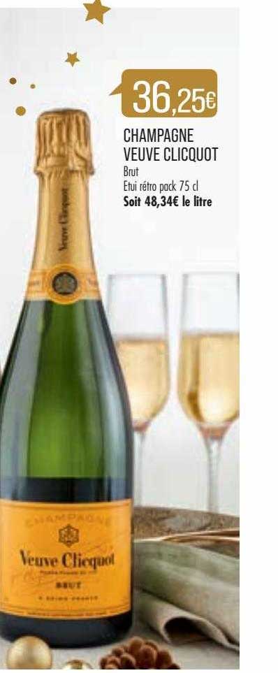 champagne veuve clicquot