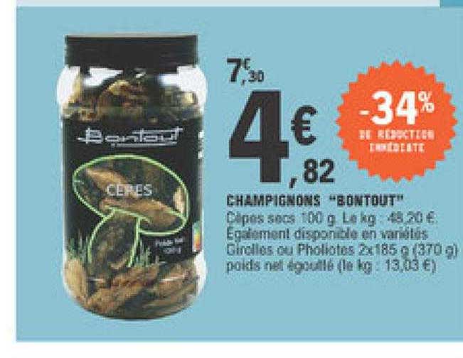 champignons "bontout"
