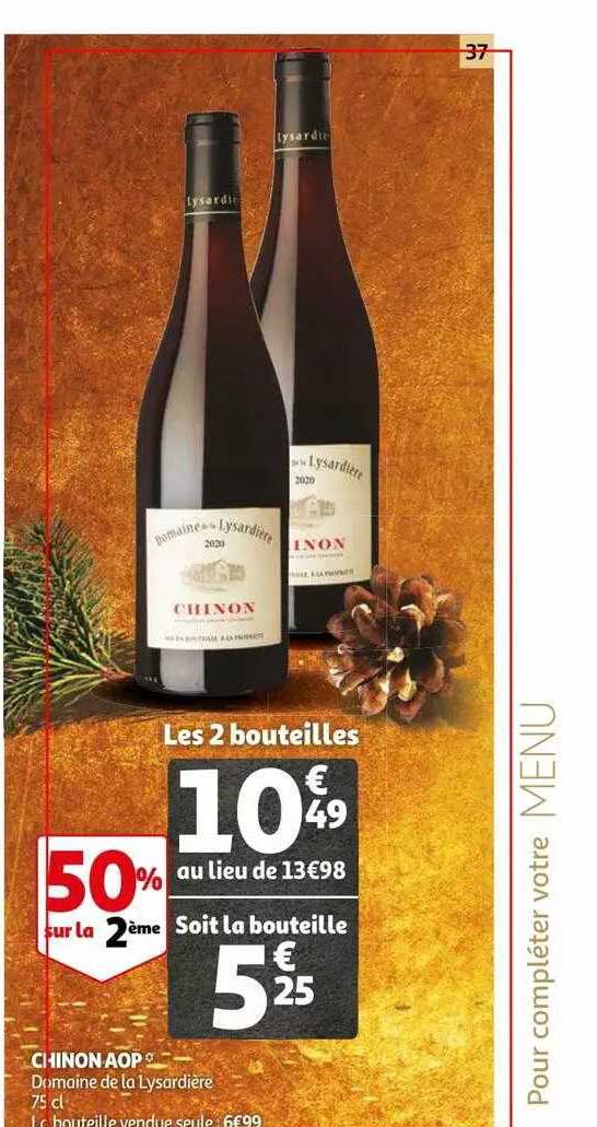 chinon aop dmaine de la lysardière