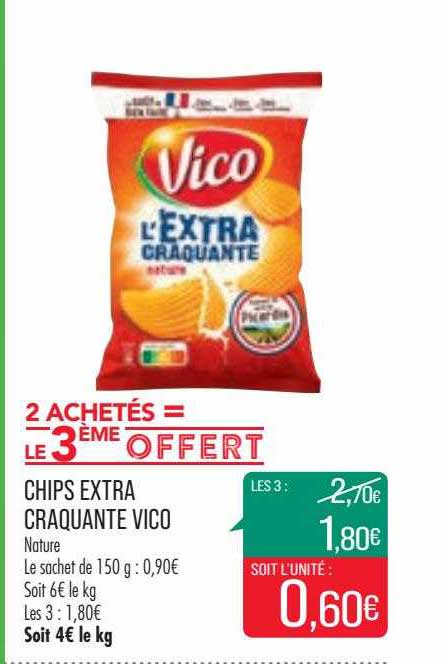 Chips Extra Craquante Vico
