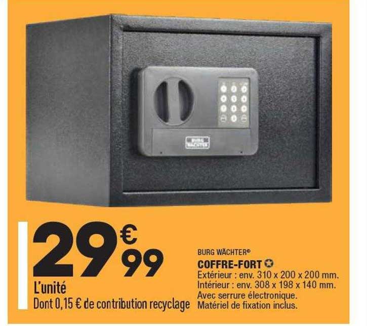 coffre-fort burg wachter