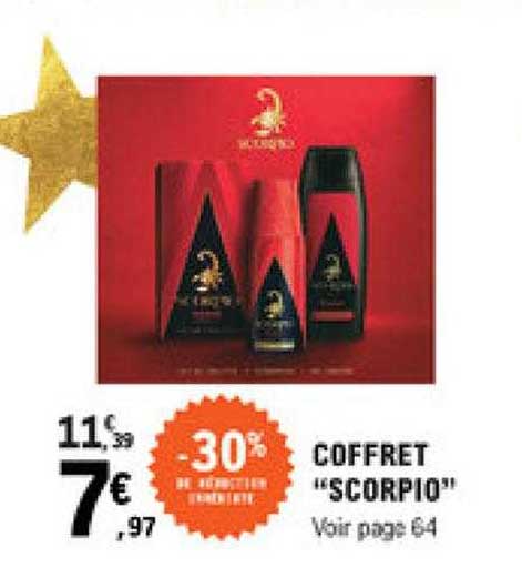 Coffret "scorpio"