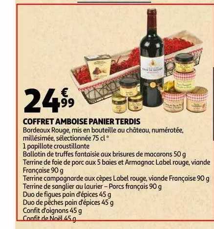 coffret amboise panier terdis