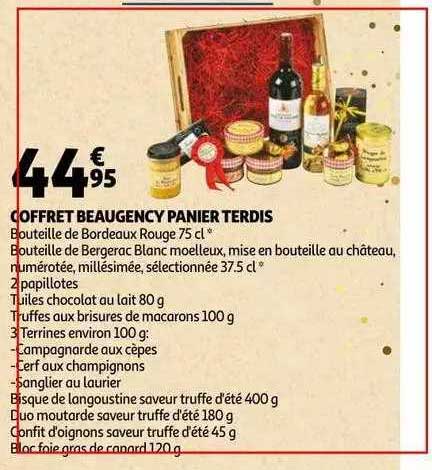 coffret beaugency panier terdis