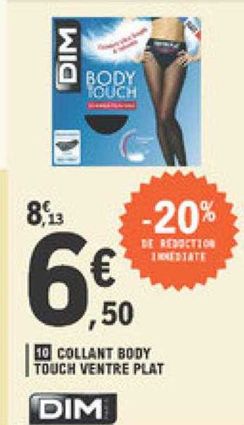collant body touch ventre plat dim