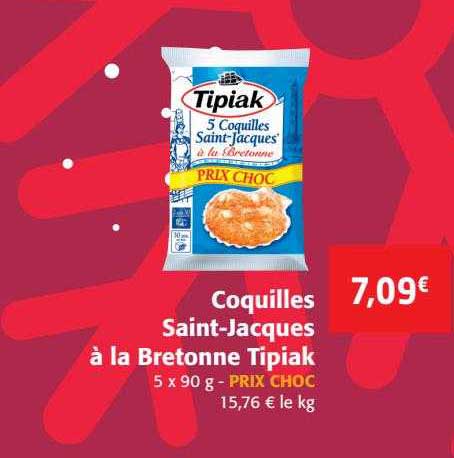 coquilles saint-jacques à la bretonne tipiak