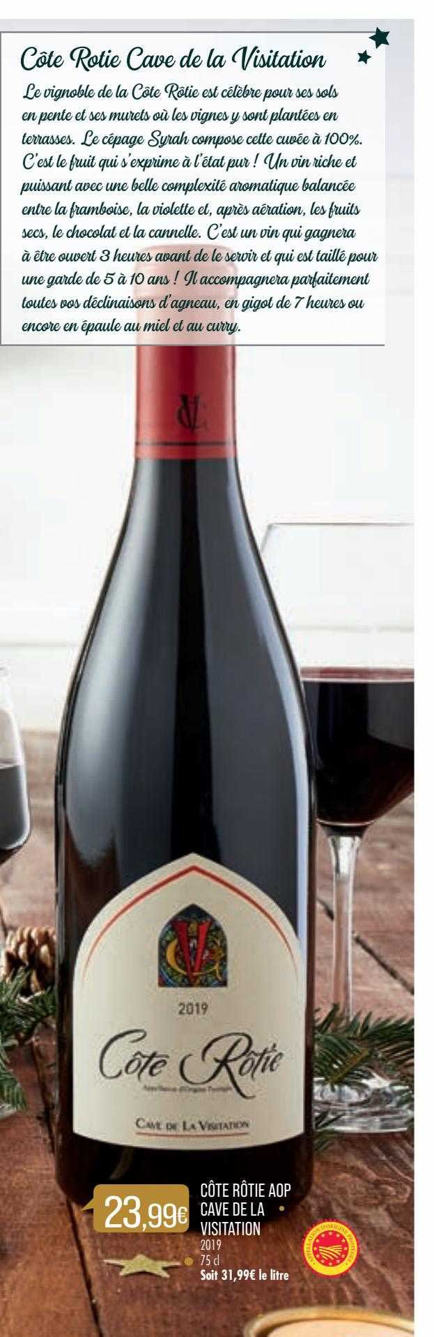 Côte Rôtie Aop Cave De La Visitation
