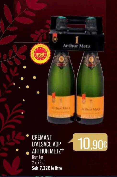 crémant d'alsace aop arthur metz